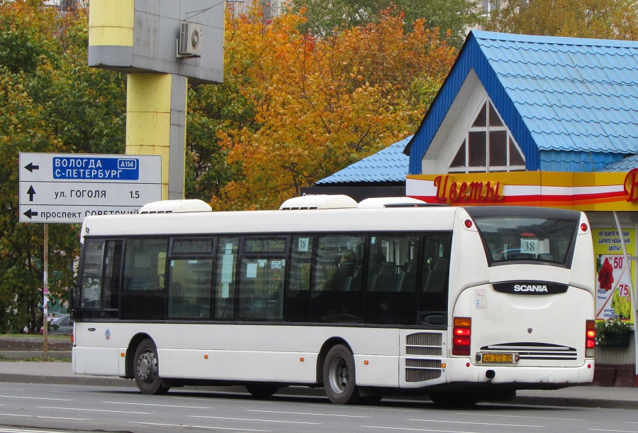 Вологодская область, Scania OmniLink I (Скания-Питер) № АК 272 35