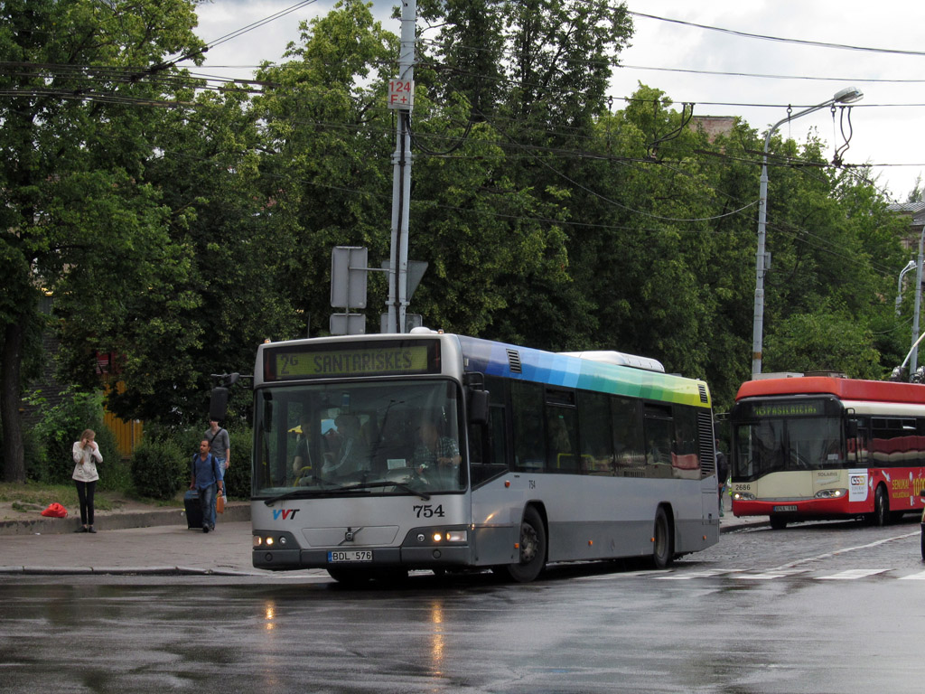 Литва, Volvo 7700 № 754