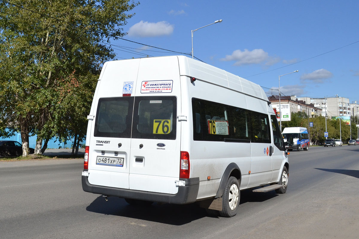 Тюменская область, Нижегородец-222709  (Ford Transit) № О 481 ХР 72