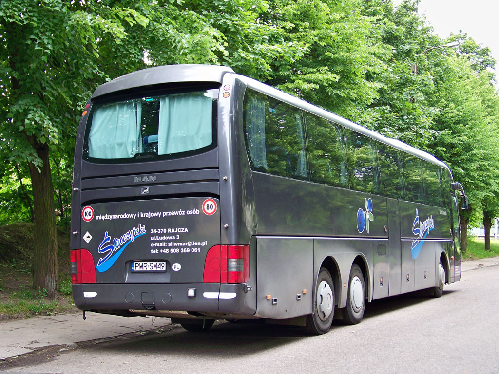 Польша, MAN R08 Lion's Top Coach RHC414 № PWR SM49
