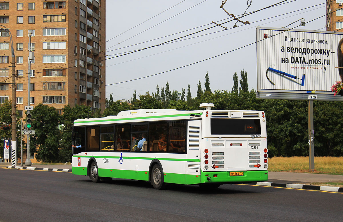 Москва, ЛиАЗ-5292.22 (2-2-2) № 13206