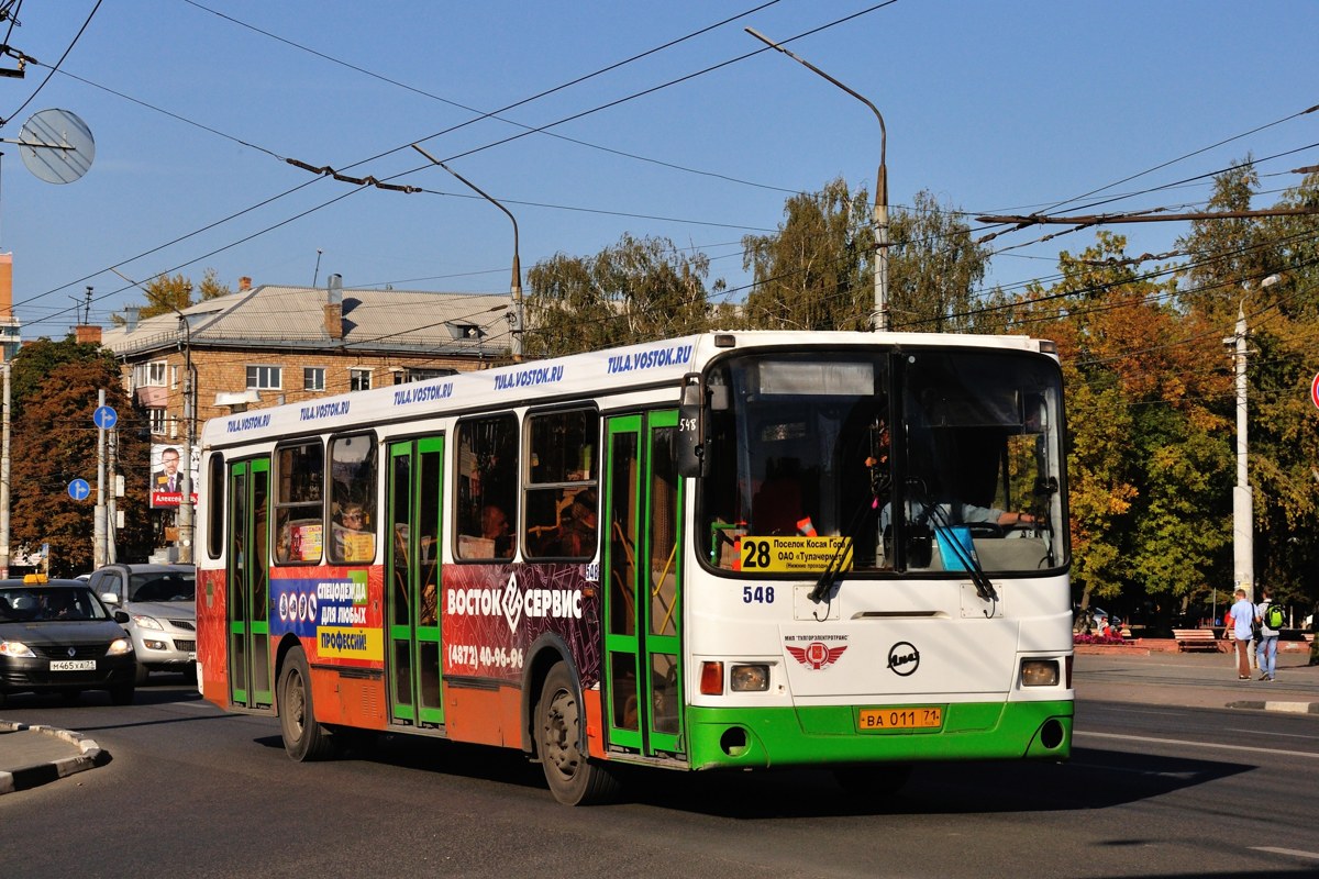 Тульская область, ЛиАЗ-5256.26 № 548