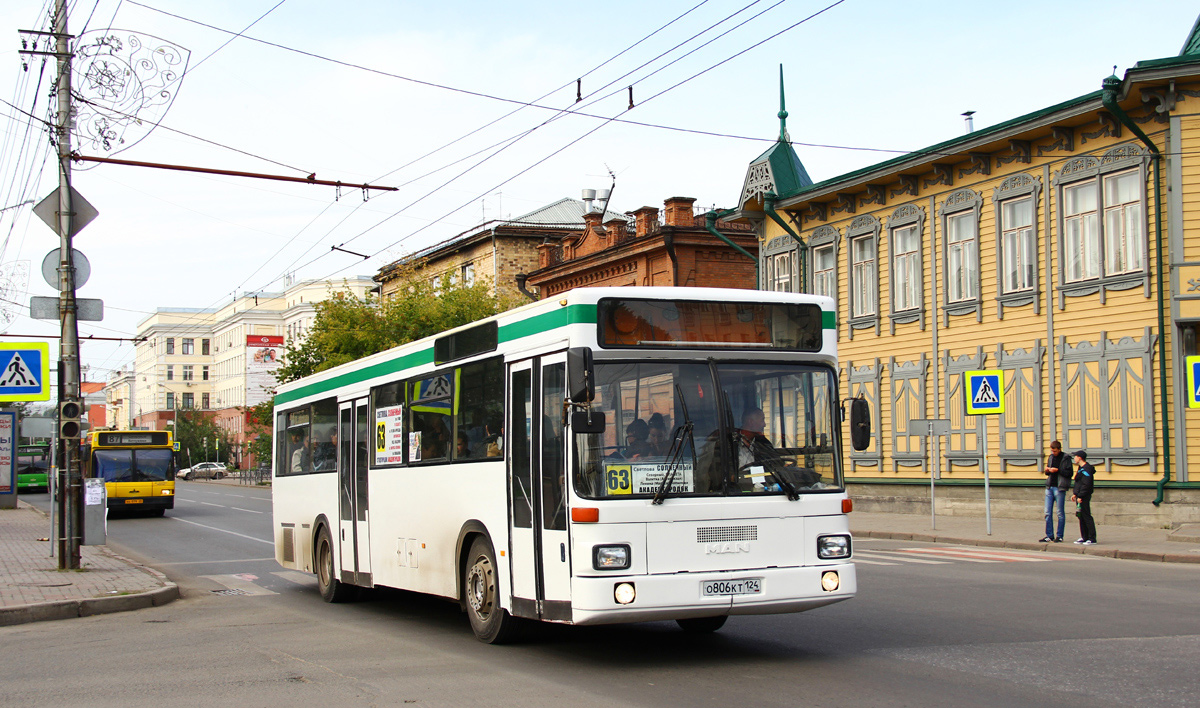 Region Krasnojarsk, MAN 791 SL202 Nr. О 806 КТ 124