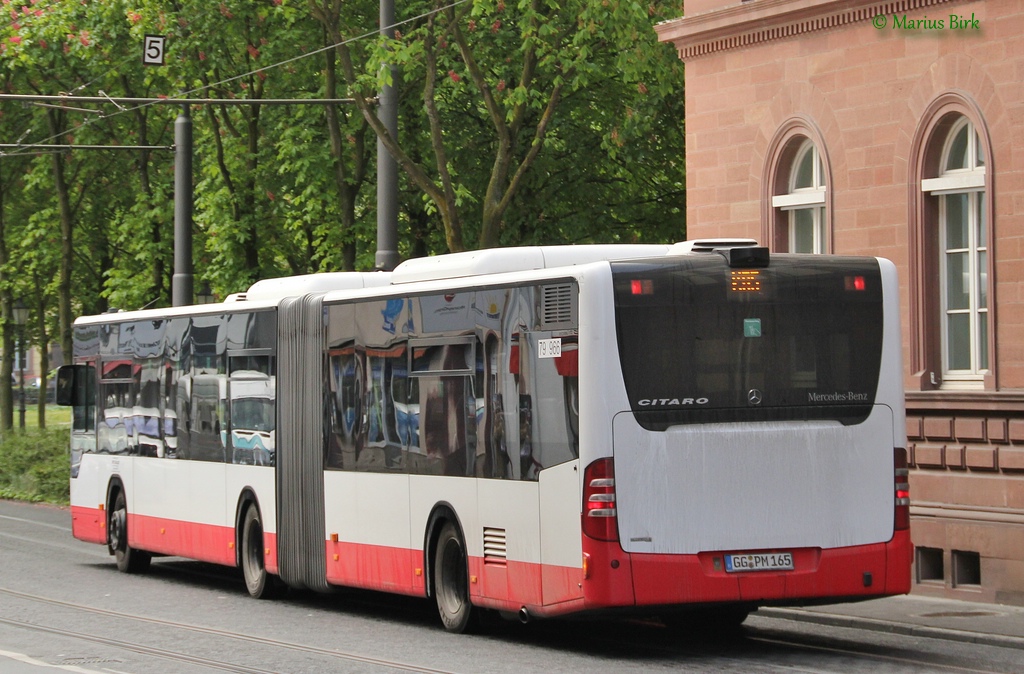 Гессен, Mercedes-Benz O530G Citaro facelift G № GG-PM 165