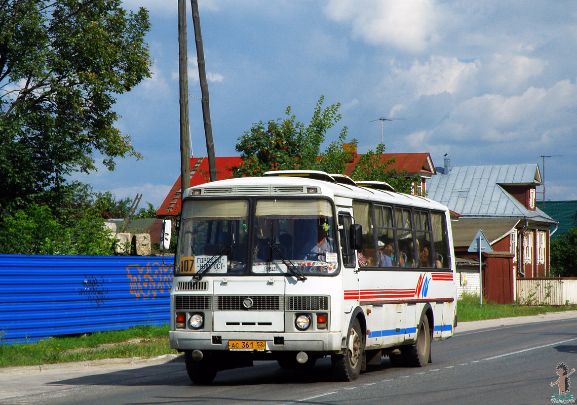 Нижегородская область, ПАЗ-4234 № АС 361 52