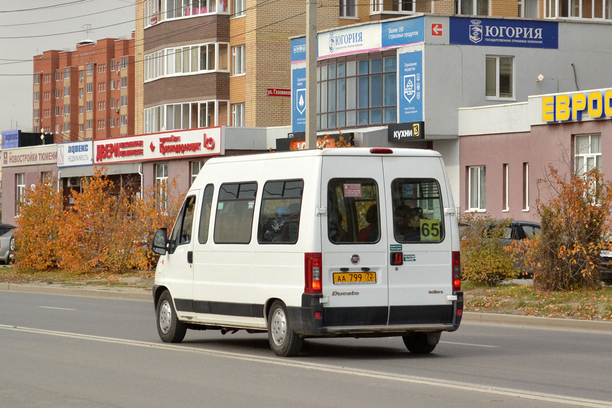 Тюменская область, FIAT Ducato 244 CSMMC, -RT № АА 799 72