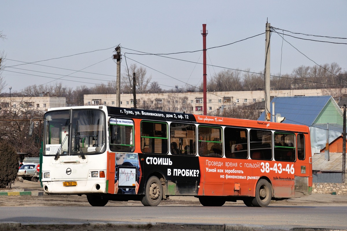 Тульская область, ЛиАЗ-5256.45 № ВА 760 71