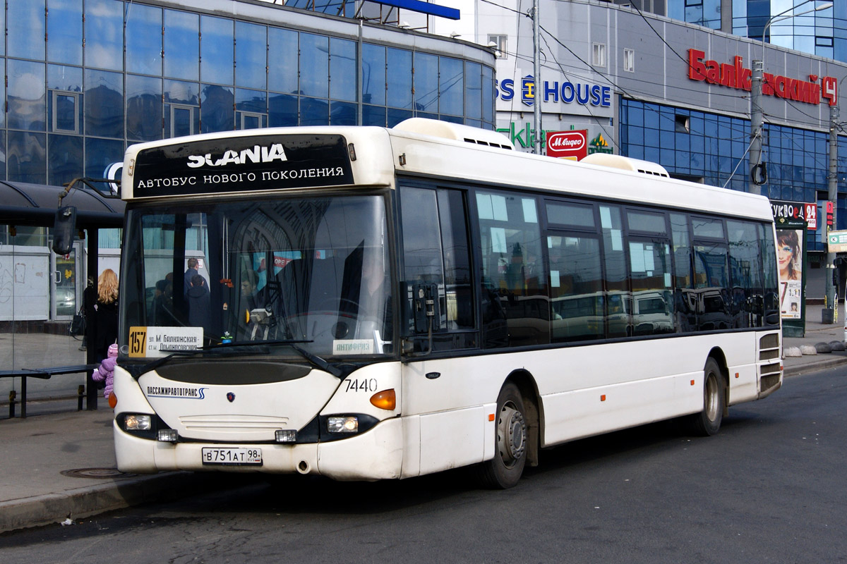 Санкт-Петербург, Scania OmniLink I (Скания-Питер) № 7440