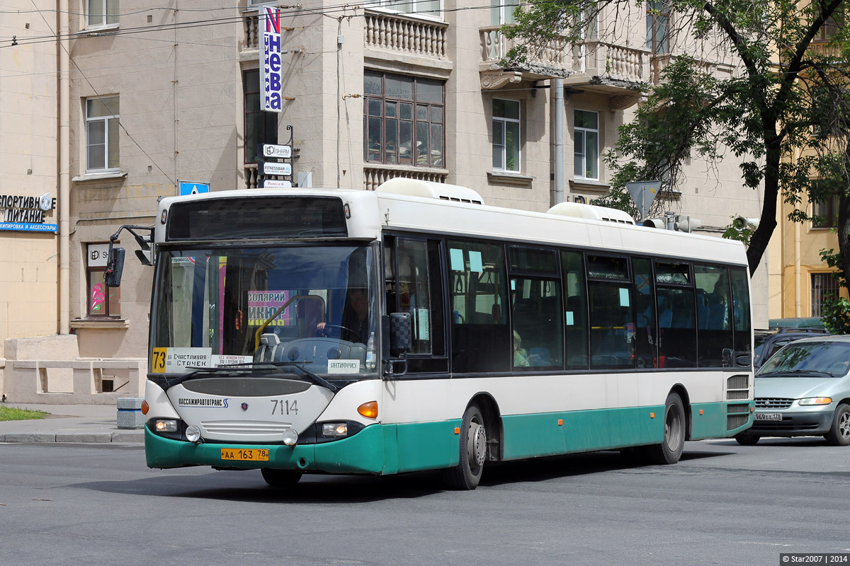 Санкт-Петербург, Scania OmniLink I (Скания-Питер) № 7114