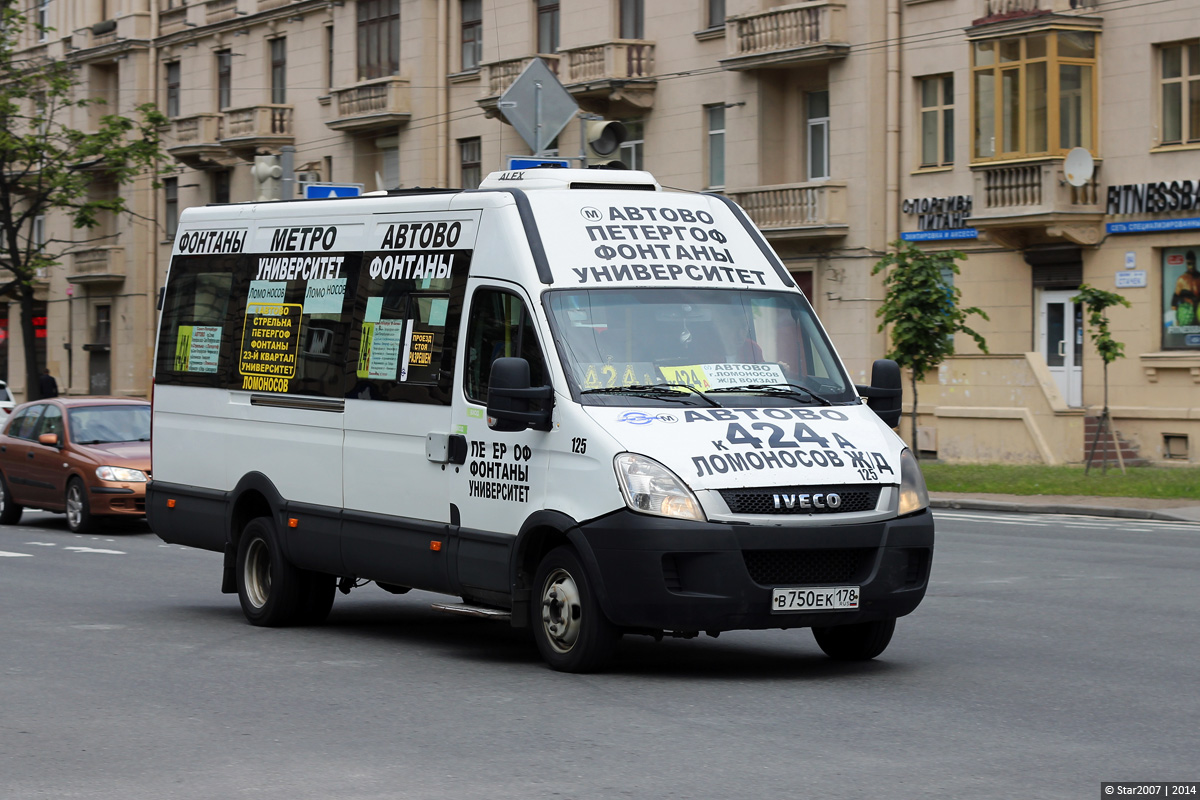 Санкт-Петербург, Нижегородец-2227UU (IVECO Daily) № 125