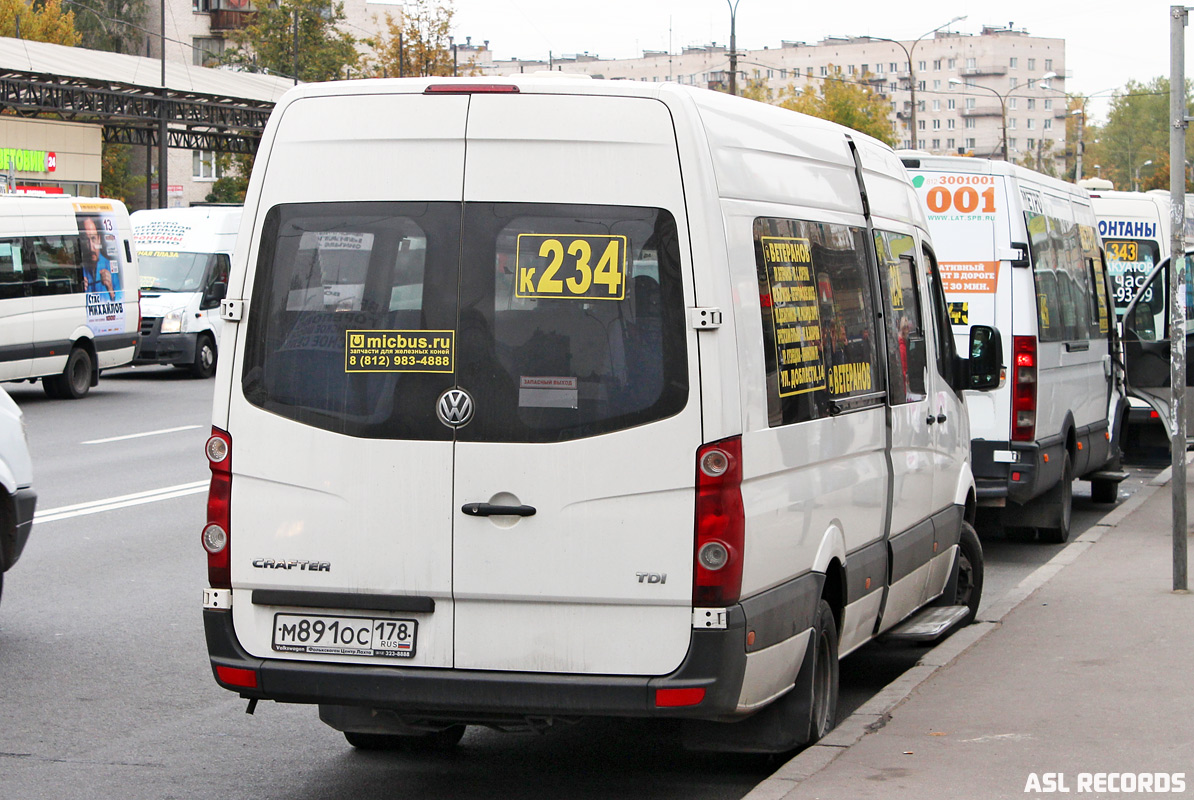 Санкт-Петербург, Луидор-22370C (Volkswagen Crafter) № М 891 ОС 178