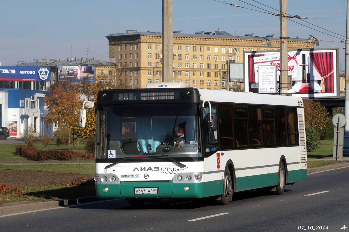 Санкт-Петербург, ЛиАЗ-5292.60 № 5335