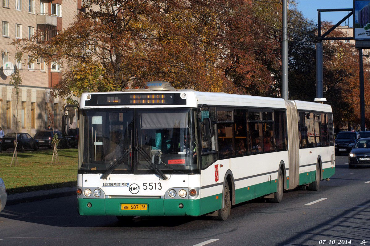 Санкт-Петербург, ЛиАЗ-6213.20 № 5513