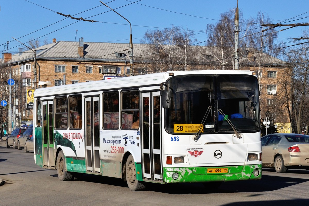 Тульская область, ЛиАЗ-5256.45 № 543