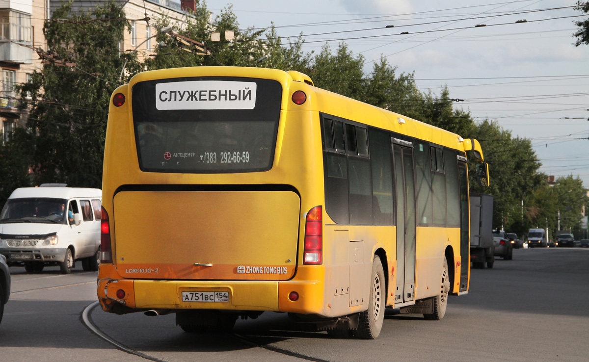 Новосибирская область, Zhong Tong LCK6103G-2 № А 751 ВС 154