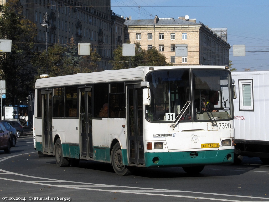 Санкт-Петербург, ЛиАЗ-5256.25 № 7390