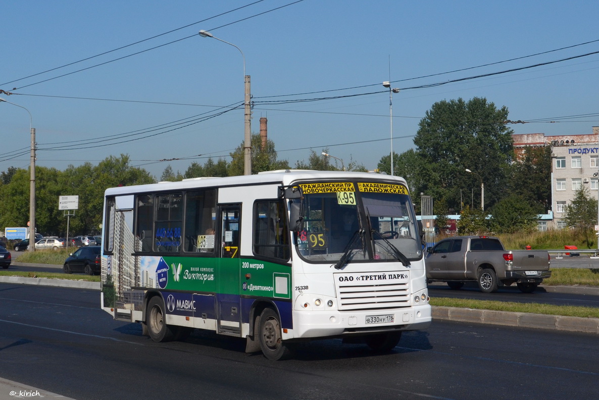 Санкт-Петербург, ПАЗ-320402-05 № В 330 НУ 178