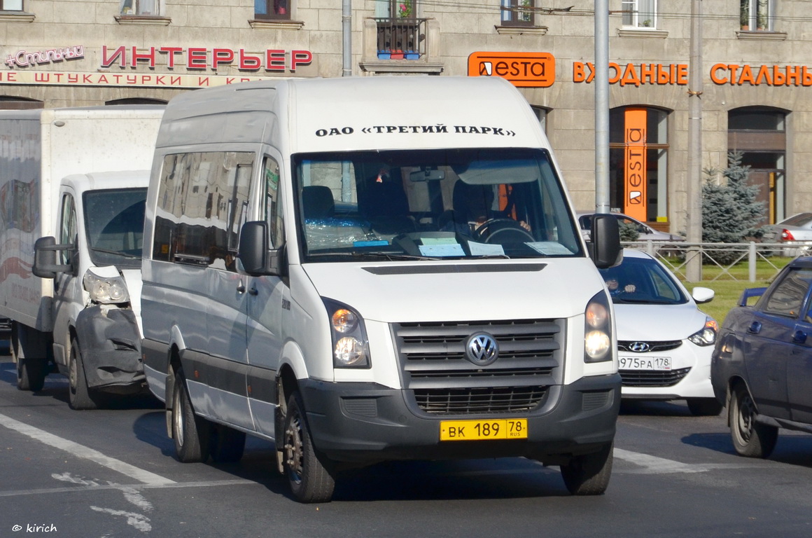 Saint Petersburg, BTD-2219 (Volkswagen Crafter) # ВК 189 78