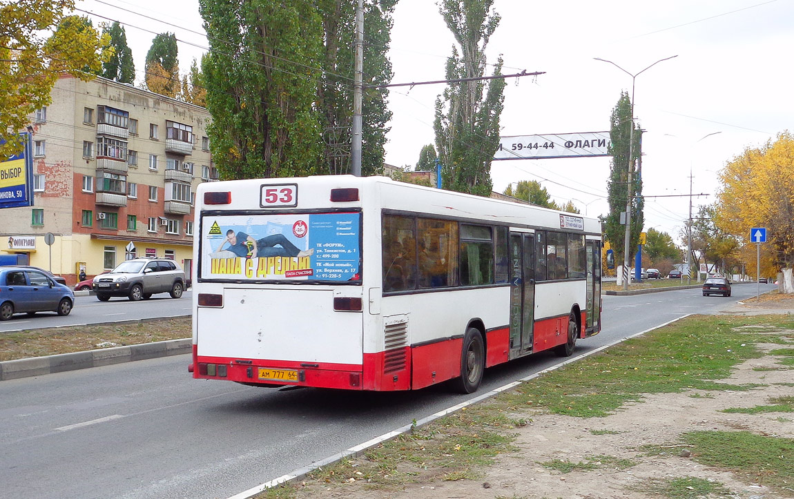 Saratov region, Mercedes-Benz O405N # АМ 777 64