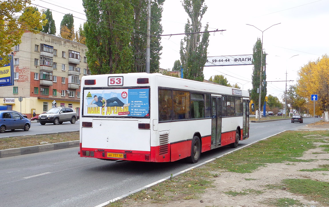 Саратовская область, Mercedes-Benz O405N № АМ 777 64