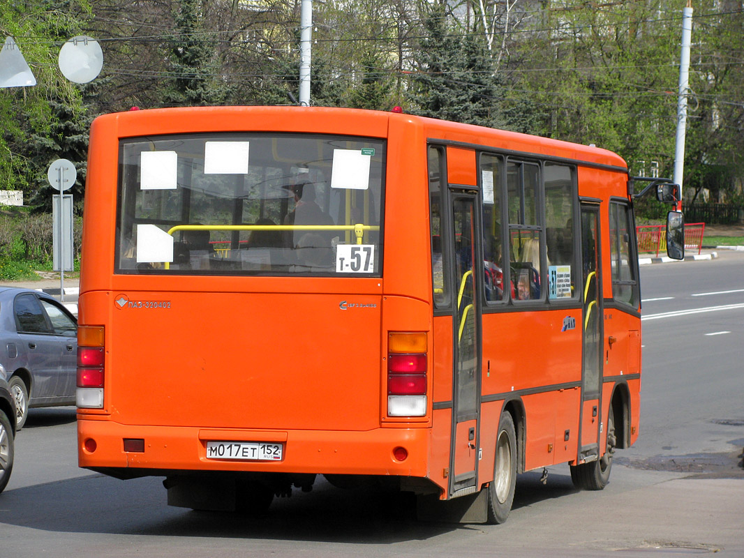 Нижегородская область, ПАЗ-320402-05 № М 017 ЕТ 152