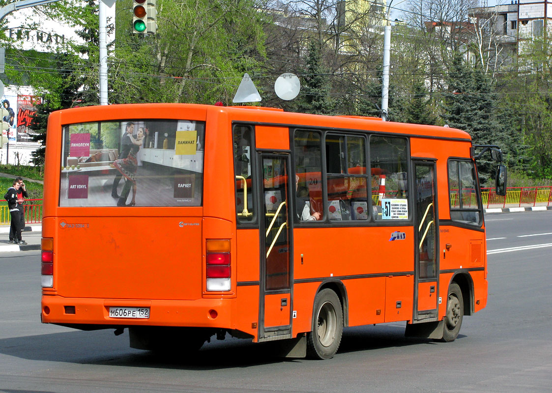 Нижегородская область, ПАЗ-320402-05 № М 606 РЕ 152