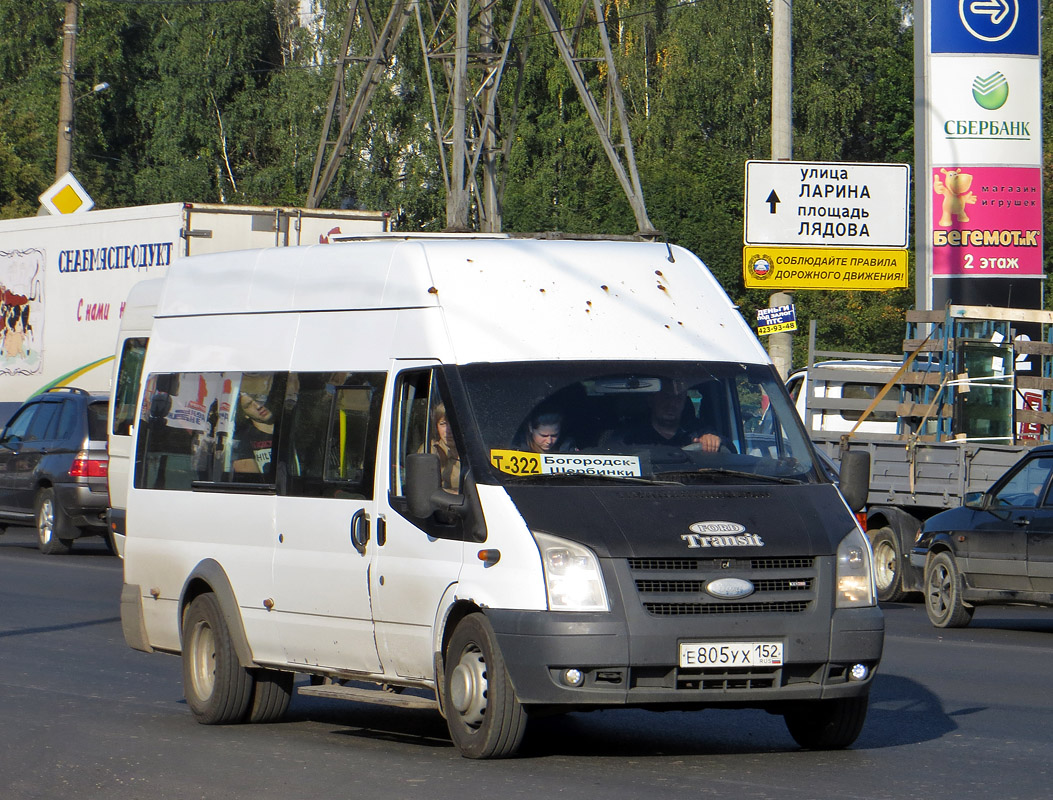 Нижегородская область, Нижегородец-222702 (Ford Transit) № Е 805 УХ 152