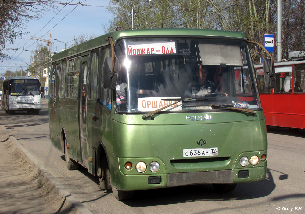 Марий Эл, Богдан А09212 № С 636 АР 12