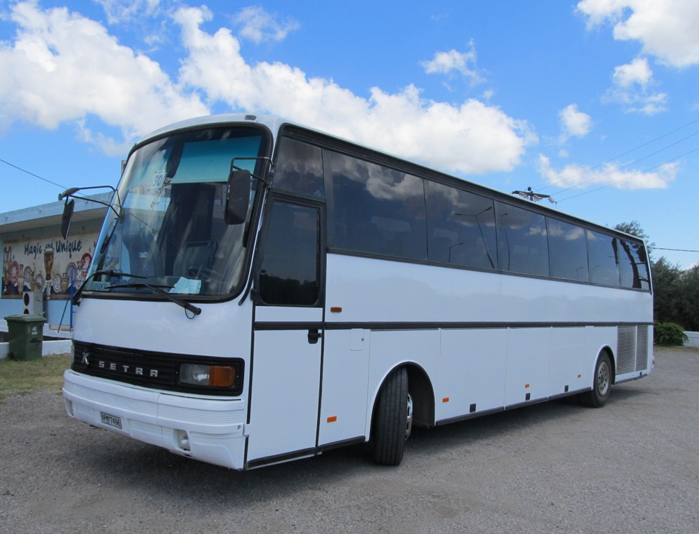 Setra s215 салон