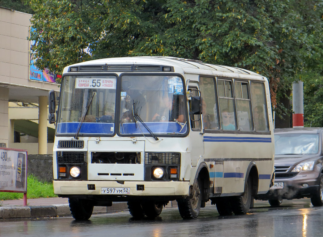 Нижегородская область, ПАЗ-32054 № У 597 УМ 52