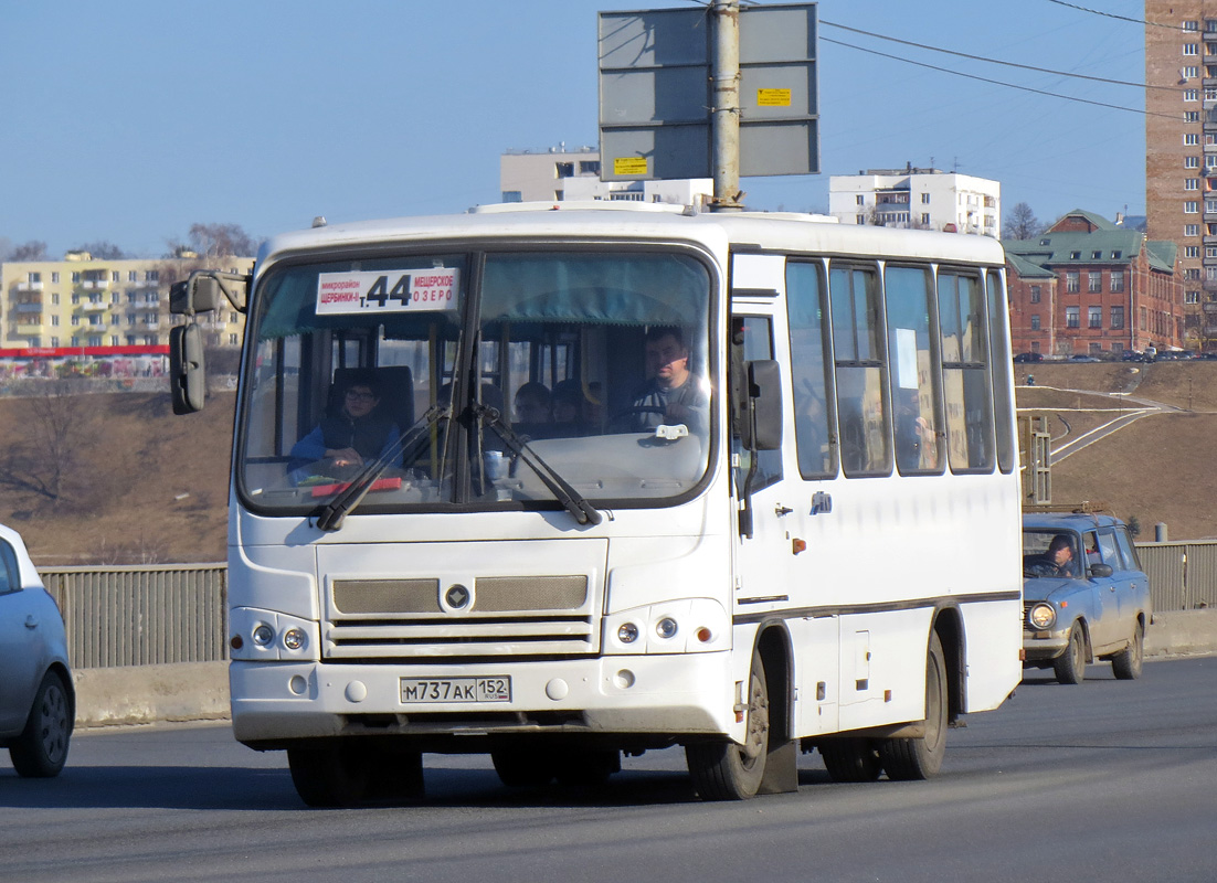 Нижегородская область, ПАЗ-320302-08 № М 737 АК 152