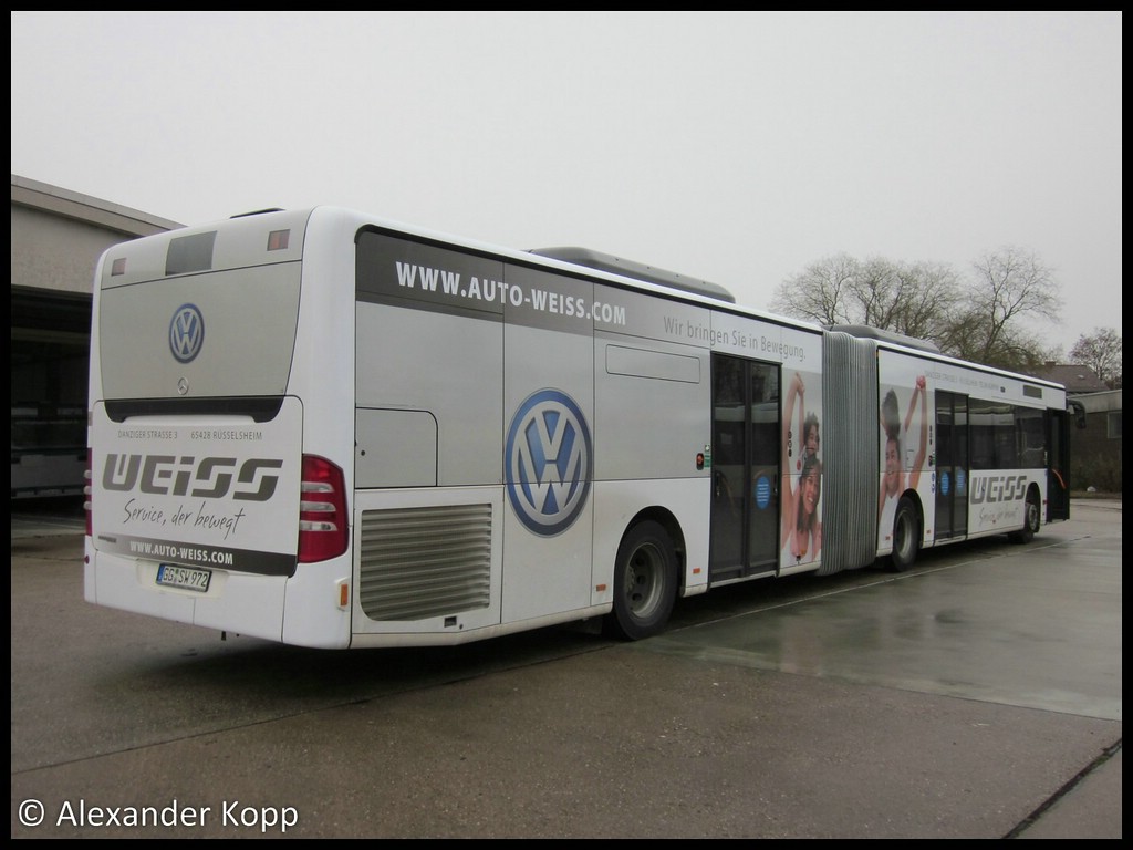 Гессен, Mercedes-Benz O530G Citaro facelift G № 972