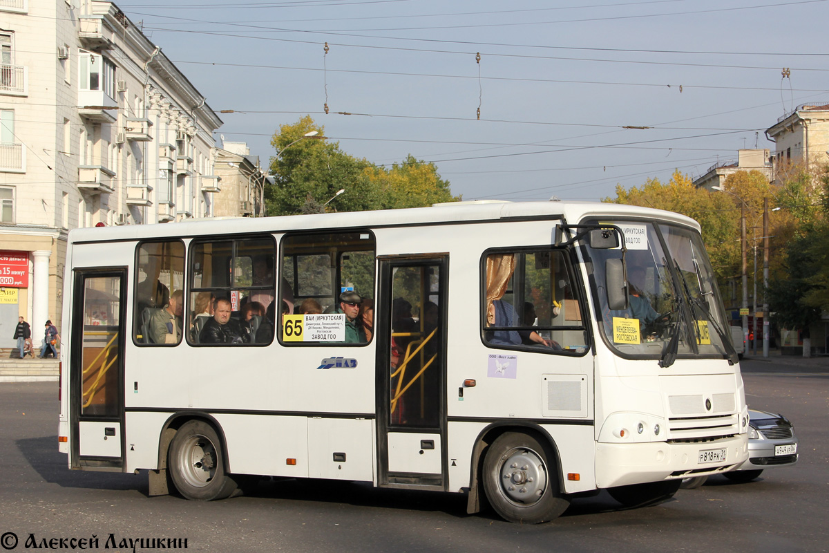 Voronezh region, PAZ-320302-08 # Р 818 РК 31