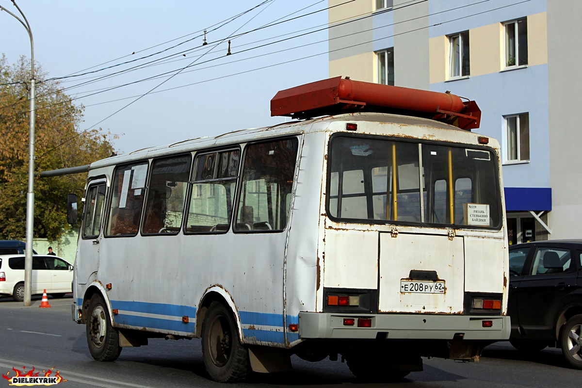 Рязанская область, ПАЗ-32054 № Е 208 РУ 62