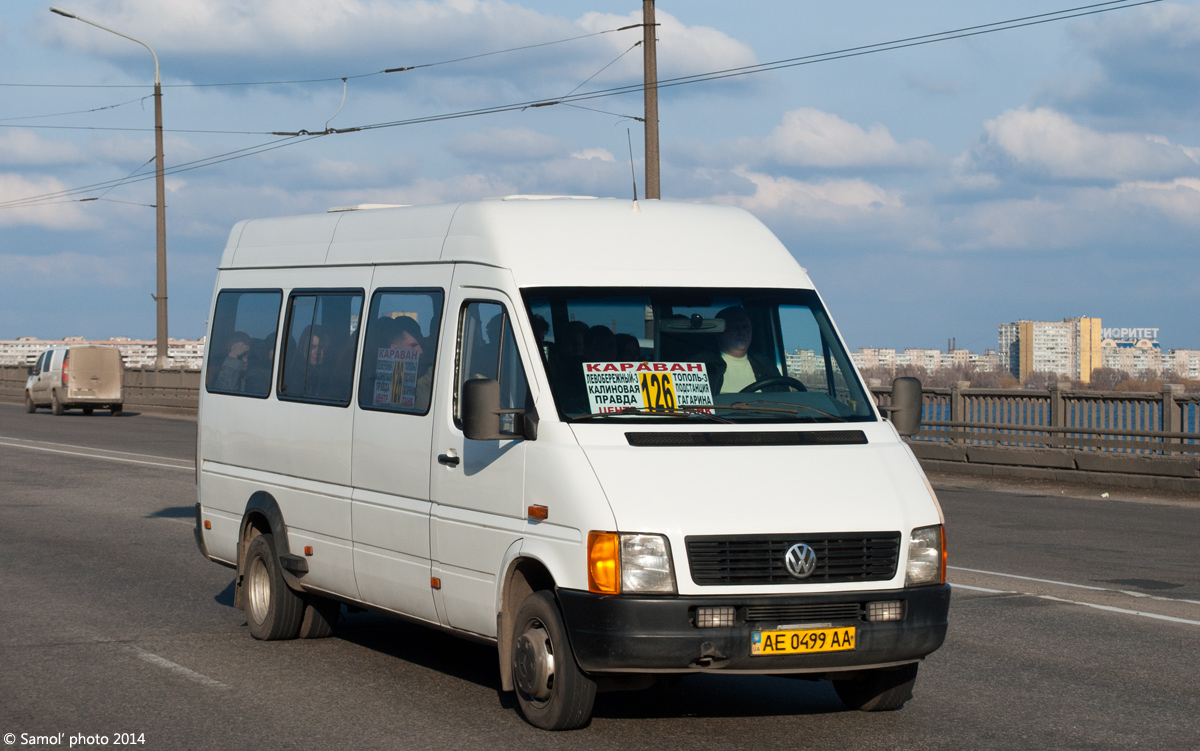 Днепропетровская область, Volkswagen LT46 № AE 0499 AA