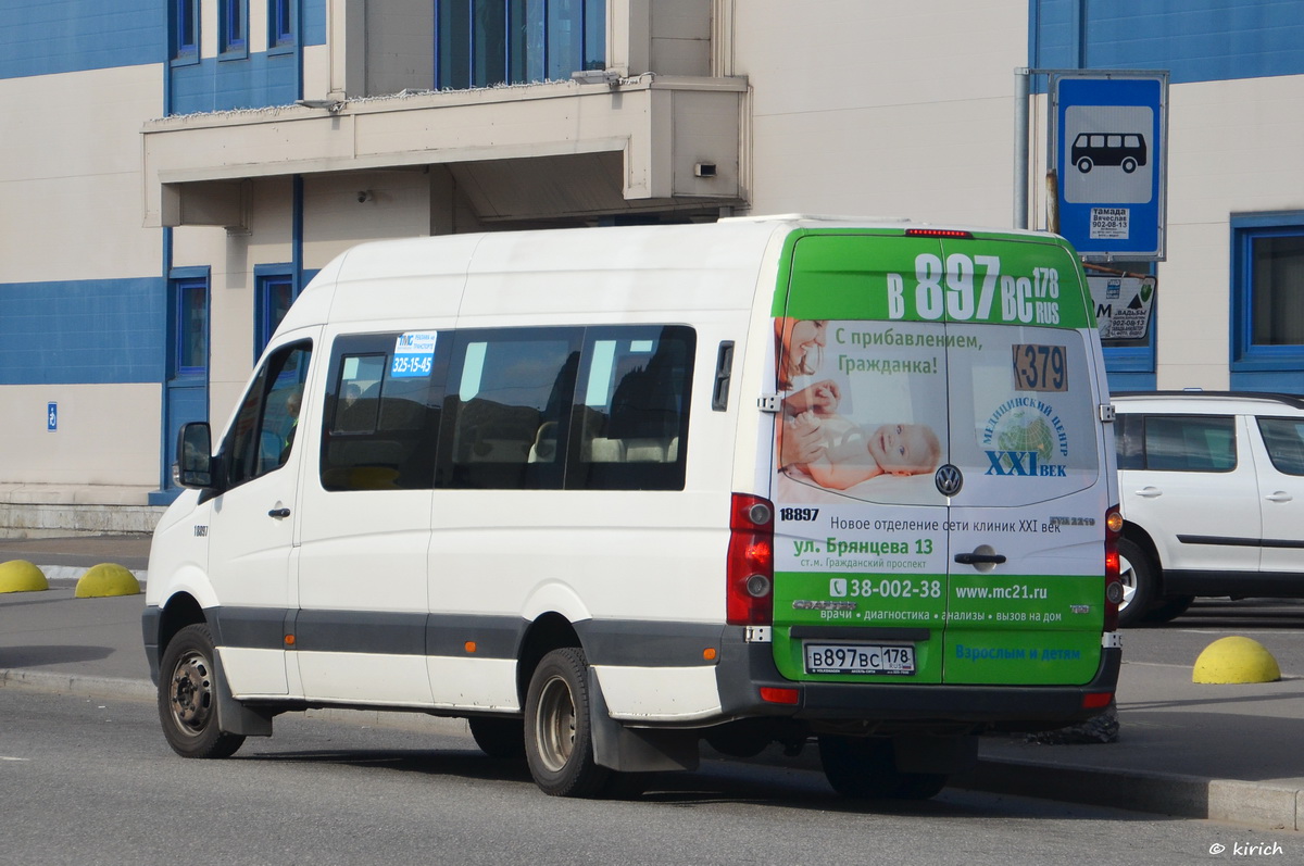 Санкт-Петербург, БТД-2219 (Volkswagen Crafter) № В 897 ВС 178