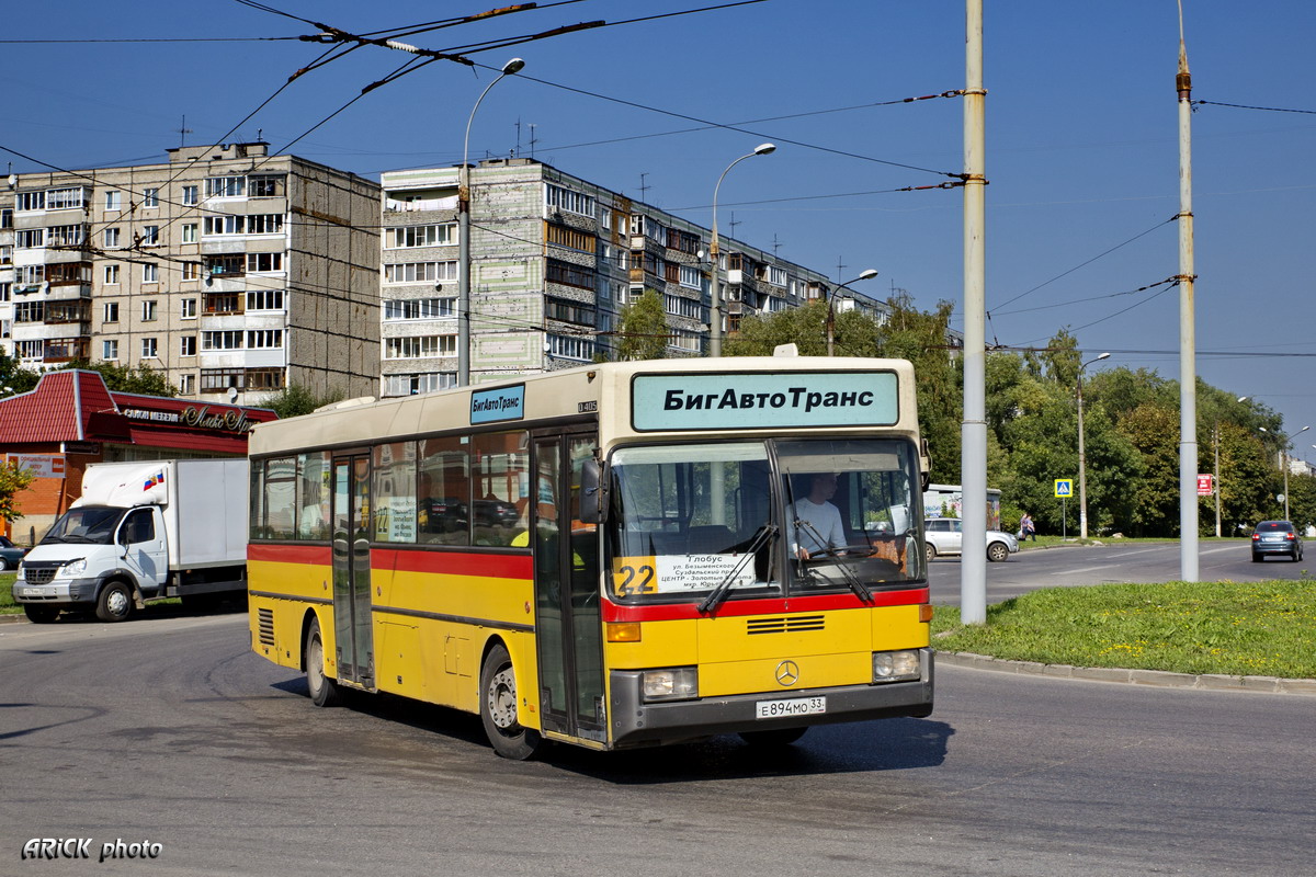 Владимирская область, Mercedes-Benz O405 № Е 894 МО 33