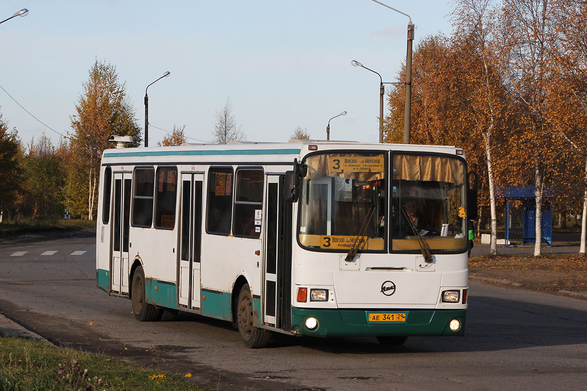 Arkhangelsk region, LiAZ-5256.25 № АЕ 341 29