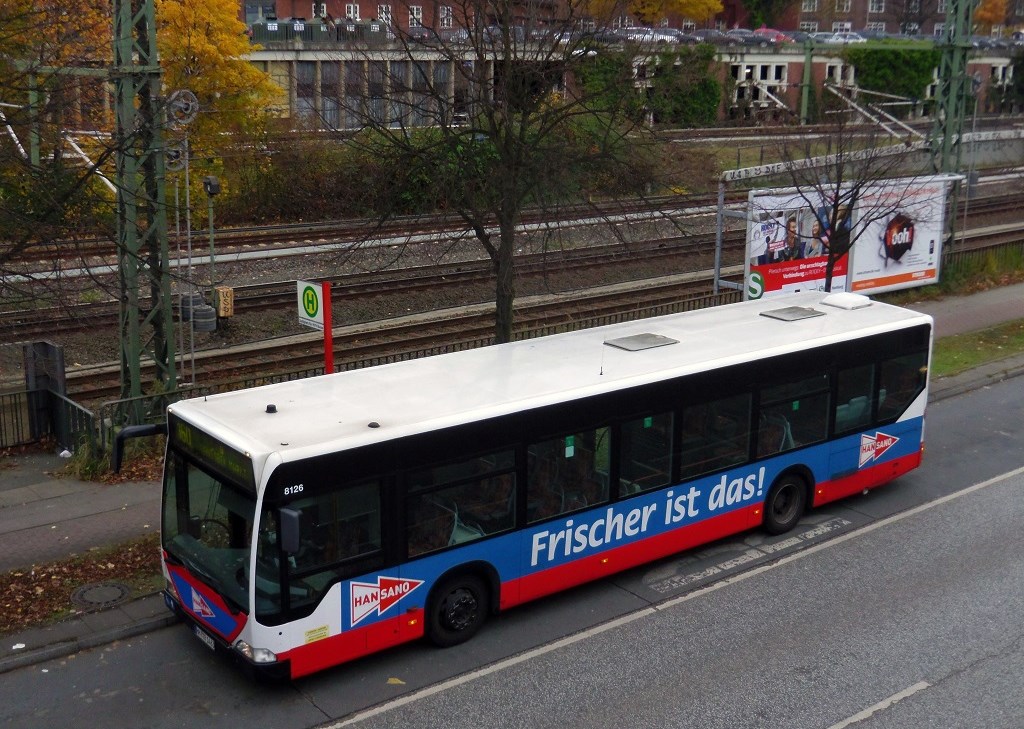 Гамбург, Mercedes-Benz O530 Citaro № 8126