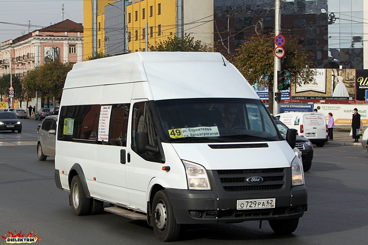 Рязанская область, Нижегородец-222709  (Ford Transit) № О 729 РА 62