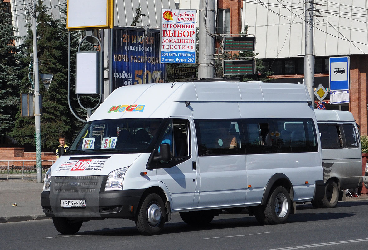 Омская область, Ford Transit [RUS] (Z6F.ESF.) № Т 283 ЕР 55