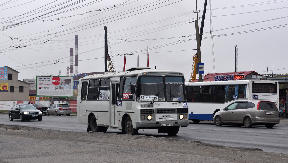 Omsk region, PAZ-3205 (00) č. 688