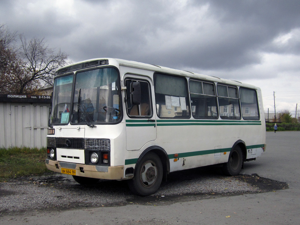 Свердловская область, ПАЗ-32053 № ВН 664 66