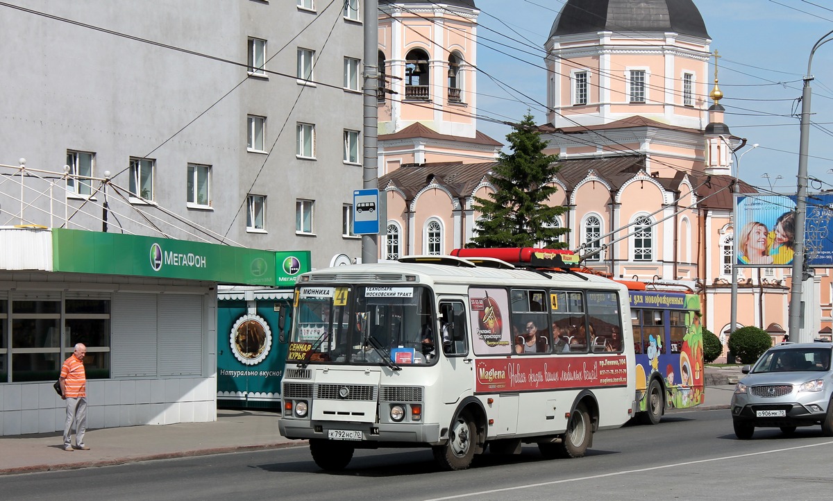 Томская область, ПАЗ-32054 № К 792 НС 70