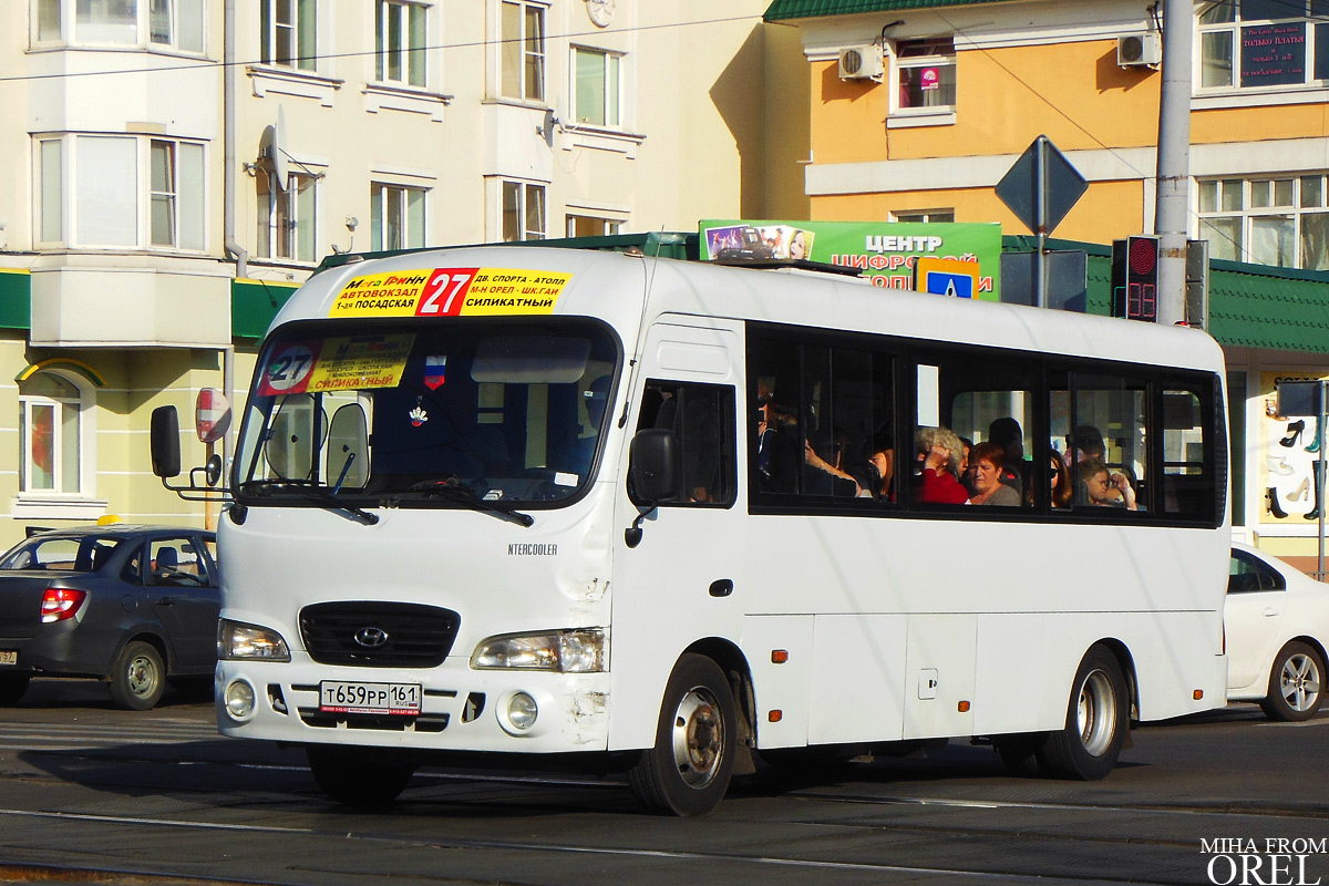 Орловская область, Hyundai County LWB C09 (ТагАЗ) № Т 659 РР 161