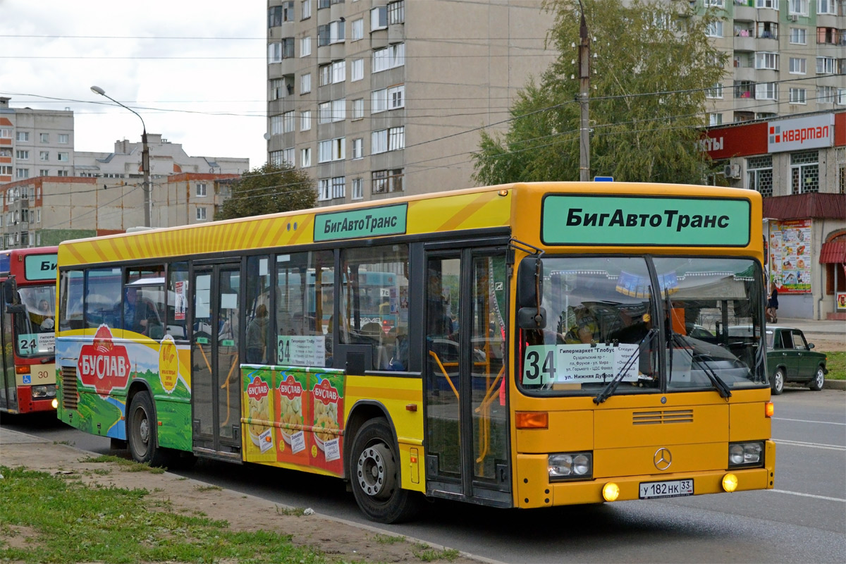 Владимирская область, Mercedes-Benz O405N2 № У 182 НК 33