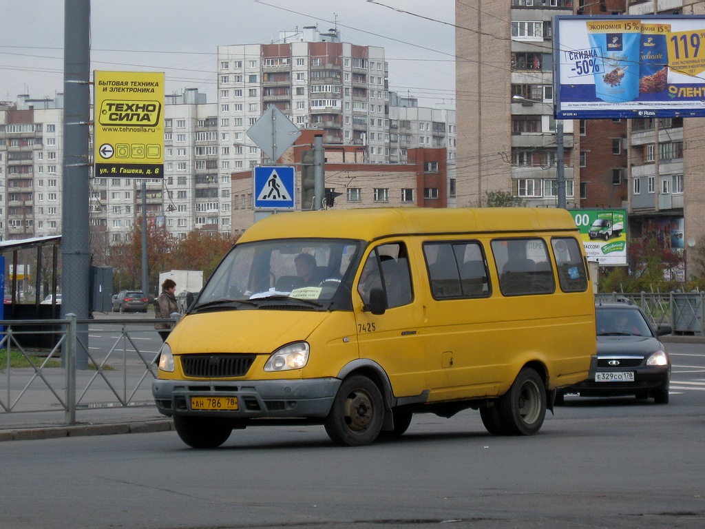 Санкт-Петербург, ГАЗ-322132 (XTH, X96) № 7425