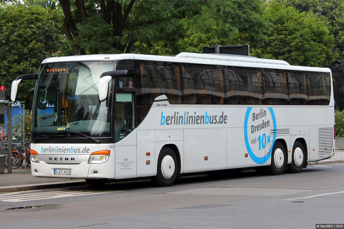 Берлин, Setra S416GT-HD/3 № 304