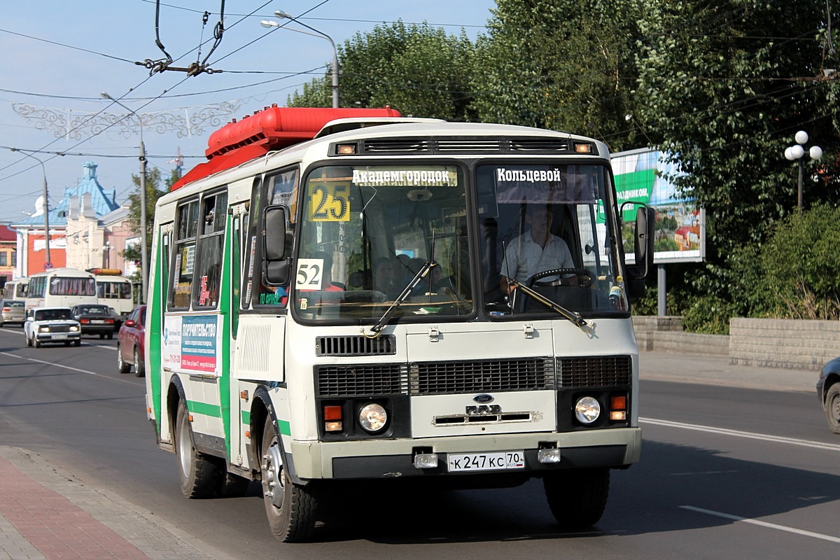 Томская вобласць, ПАЗ-32054 № К 247 КС 70