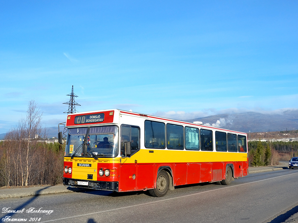 Murmansk region, Scania CN112CL # Е 257 МТ 51